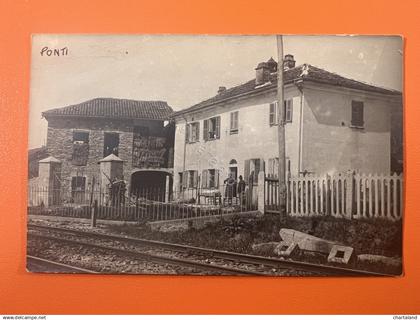 Cartolina - Ponti ( Alessandria ) - 1920 ca.
