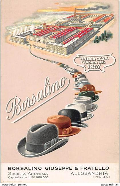 Italia - ALESSANDRIA Piemonte - Cappelli Borsalino S.A