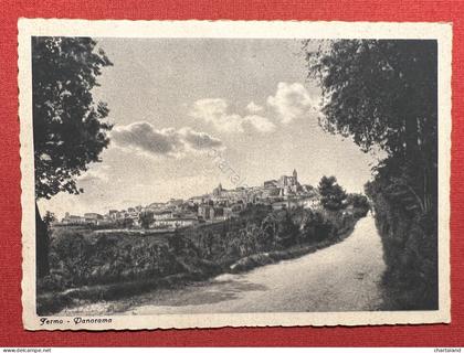 Cartolina - Fermo - Panorama - 1942