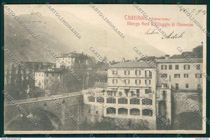Aosta Chatillon cartolina EE7240