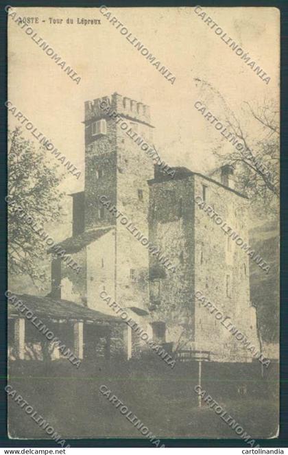Aosta città cartolina MQ3751