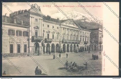 Aosta Città cartolina ZQ4465