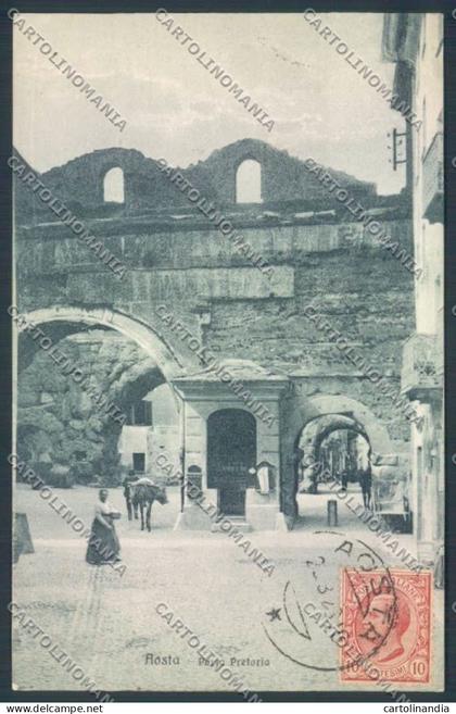 Aosta Città cartolina ZQ4479