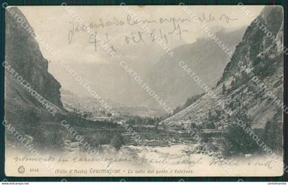 Aosta Courmayeur cartolina KV6250