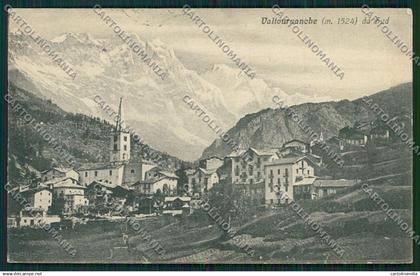 Aosta Valtournanche cartolina QQ6027