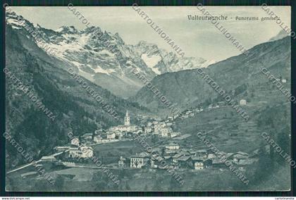 Aosta Valtournanche cartolina QQ6070