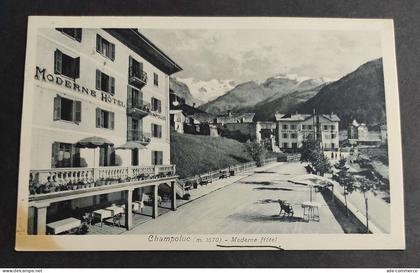 Cartolina Champoluc - Moderne Hotel