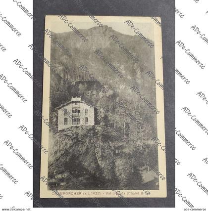 Cartolina Champrcher - Val d'Aosta (Chalet Brun)