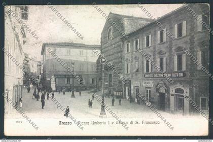 Arezzo città cartolina ZF1932