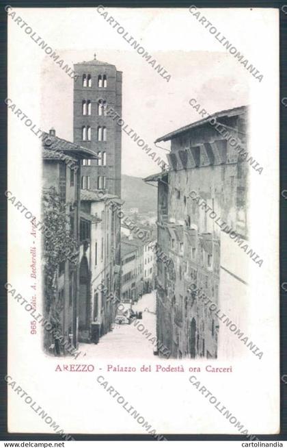 Arezzo città cartolina ZG0819
