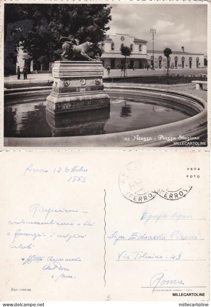 # AREZZO: PIAZZA STAZIONE       1953