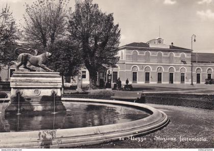 AREZZO: Stazione Ferroviaria    1954