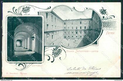 Ascoli Piceno Fermo cartolina QK6399