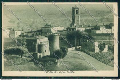 Asti Moncalvo cartolina QQ7091