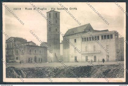 Bari Ruvo di Puglia SCOLLATA cartolina ZB6021