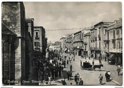 BARLETTA, CORSO VITTORIO EMANUELE, 1950