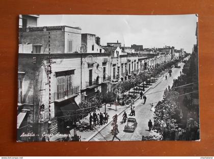 Cartolina Andria (Puglia) - Corso Cavour - 1954