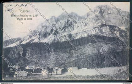 Belluno Cadore cartolina RB2178