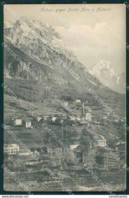 Belluno Cortina cartolina ZKM8720