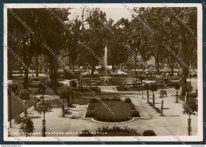 Bologna Città Fontana Montagnola foto cartolina BB3664