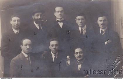 * BOLOGNA - Fotocartolina - Gruppo di Uomini