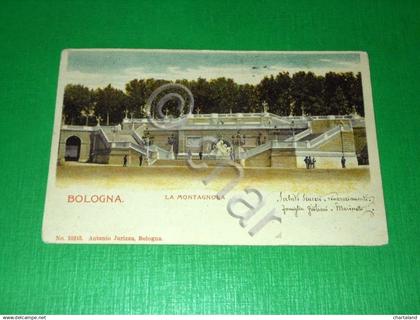 Cartolina Bologna - La Montagnola 1901