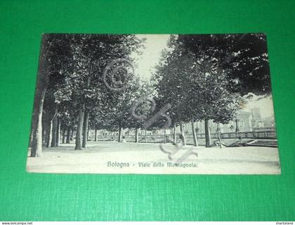 Cartolina Bologna - Viale della Montagnola 1907