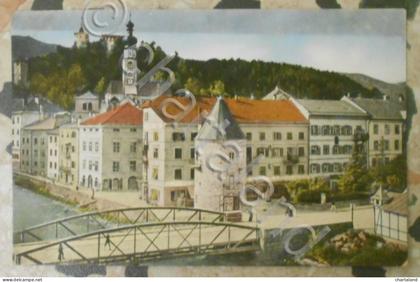 Cartolina Brunico (Trentino Alto-Adige) (830 m), Pusteria - 1940 ca.