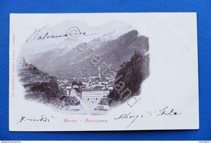 Cartolina Breno - Panorama - 1903 ca.