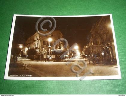 Cartolina Brindisi - I due corsi 1940