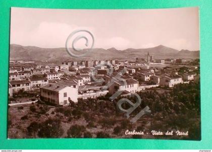 Cartolina Carbonia Iglesias - Carbonia - Vista dal Nord