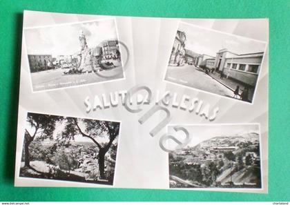 Cartolina Carbonia Iglesias - Saluti da Iglesias