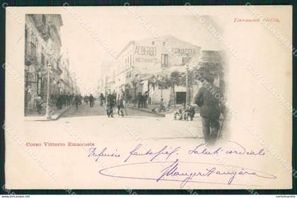 Caltanissetta Gela Terranova Sicilia cartolina XB4028