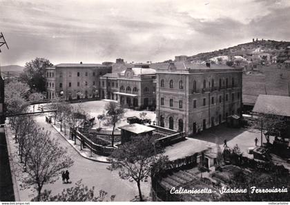 CALTANISSETTA: Stazione Ferroviaria   1955