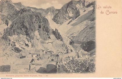 CARRARA - Cave di Marmi nei Dintorni - Ravaccione, Il Canal Bianco