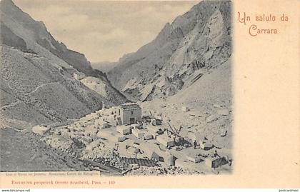 Italia - CARRARA - Cave di Marmi nei Dintorni - Ravaccione, Canale del Battaglino