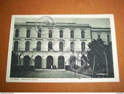 Cartolina Aversa ( Caserta ) - Manicomio Civile 1940 ca