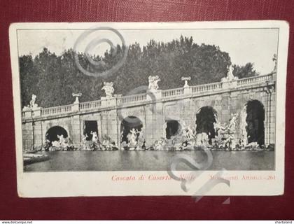 Cartolina Cascata di Caserta - Ninfe - Monumenti Artistici - 1917