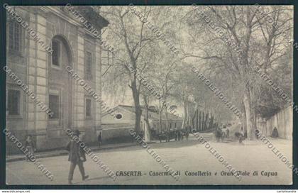 Caserta città SCOLLATA cartolina MV8262