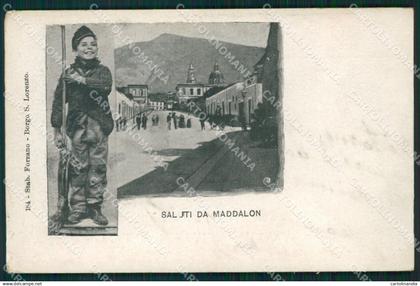 Caserta Maddaloni cartolina QZ3410