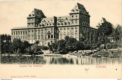 CPA TORINO Castello del Valentino ITALY (540480)