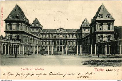 CPA TORINO Castello del Valentino ITALY (542862)