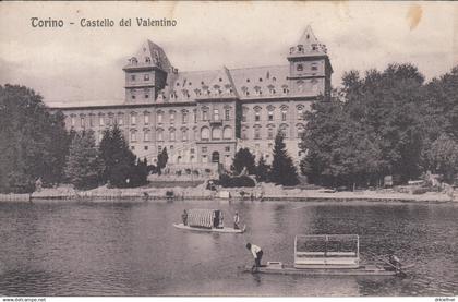 Turin, Castello del Valentino, um 1912
