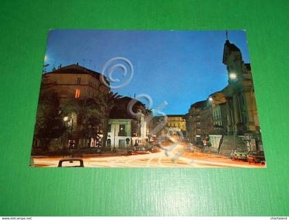 Cartolina Lamezia Terme ( Nicastro ) - Corso Numistrano - Notturno 1975