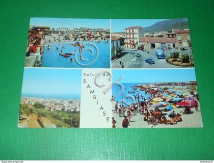 Cartolina Saluti da Sambiase ( Lamezia Terme ) - Vedute diverse 1979