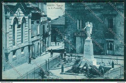 Chieti Vasto cartolina QQ4141