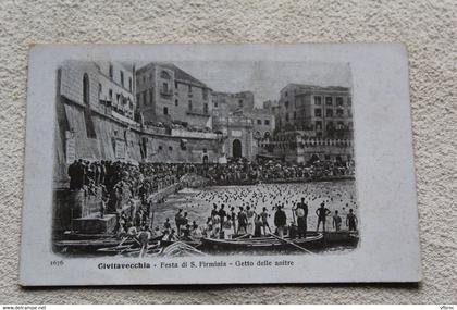 Civitavecchia, festa di S. Firlinia, getto delle anitre, Italie