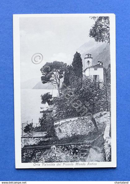 Cartolina Oria val Solda del Piccolo Mondo Antico - 1920 ca.