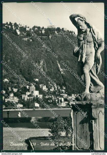 Como Brunate Lago di Como Foto FG cartolina KB2992