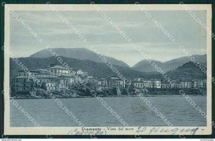 Cosenza Diamante cartolina KV3698